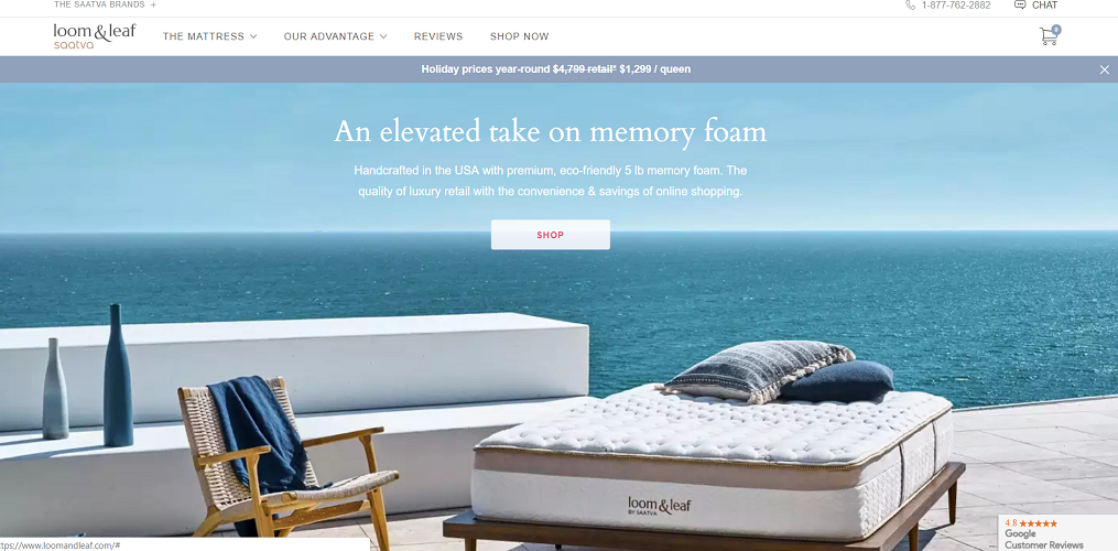 Loom & Leaf mattress