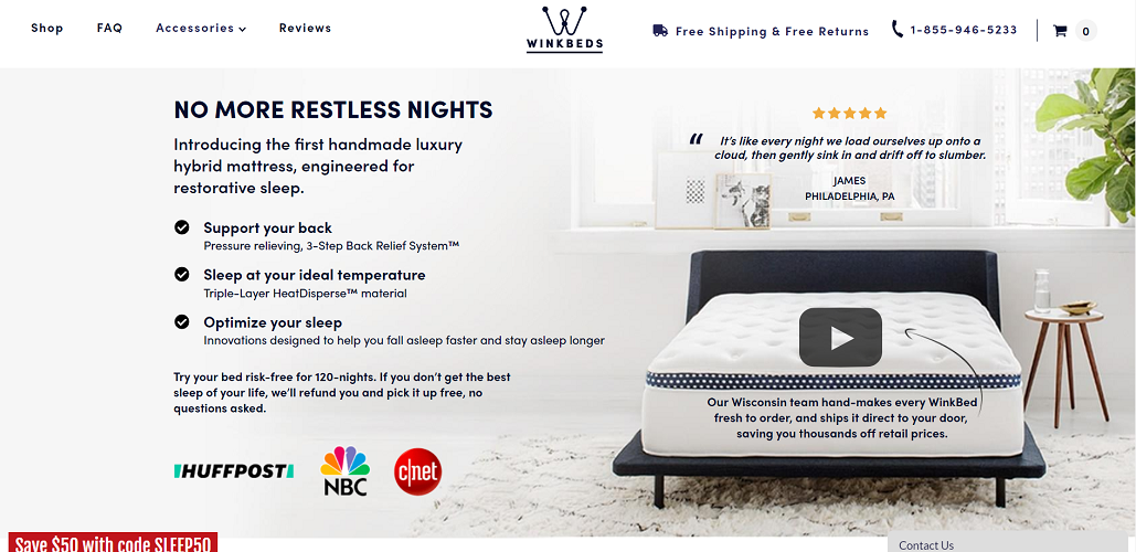 Winkbed Plus