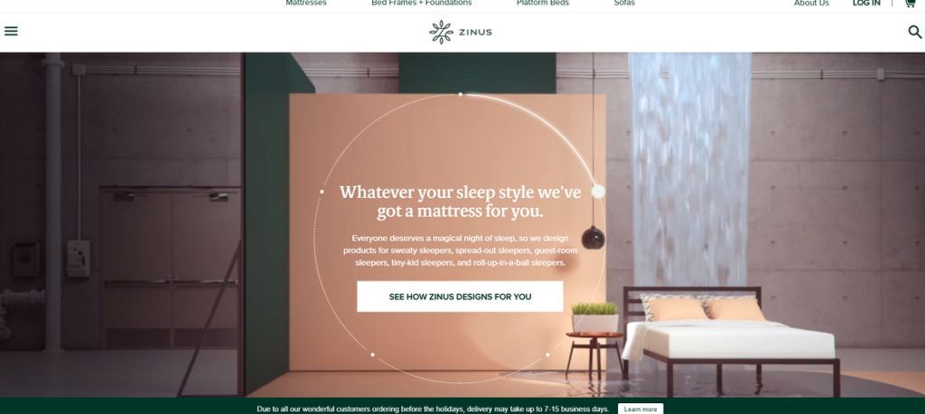 Zinus mattress