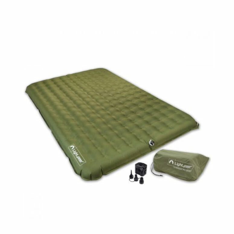 Light Speed 2-Person PVC-Free Air Bed with Pump