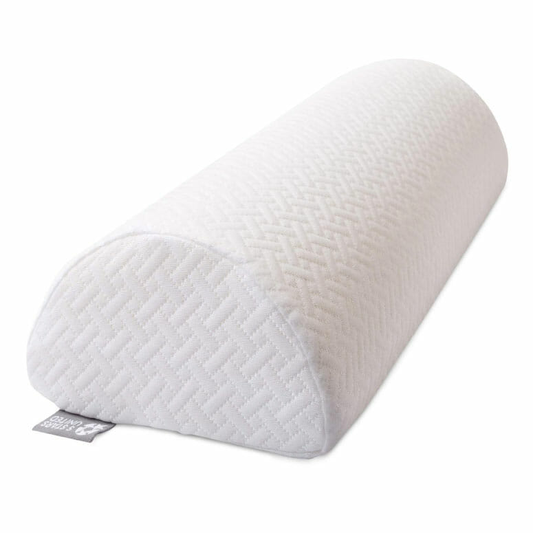 Half Moon Bolster Semi-Roll Pillow