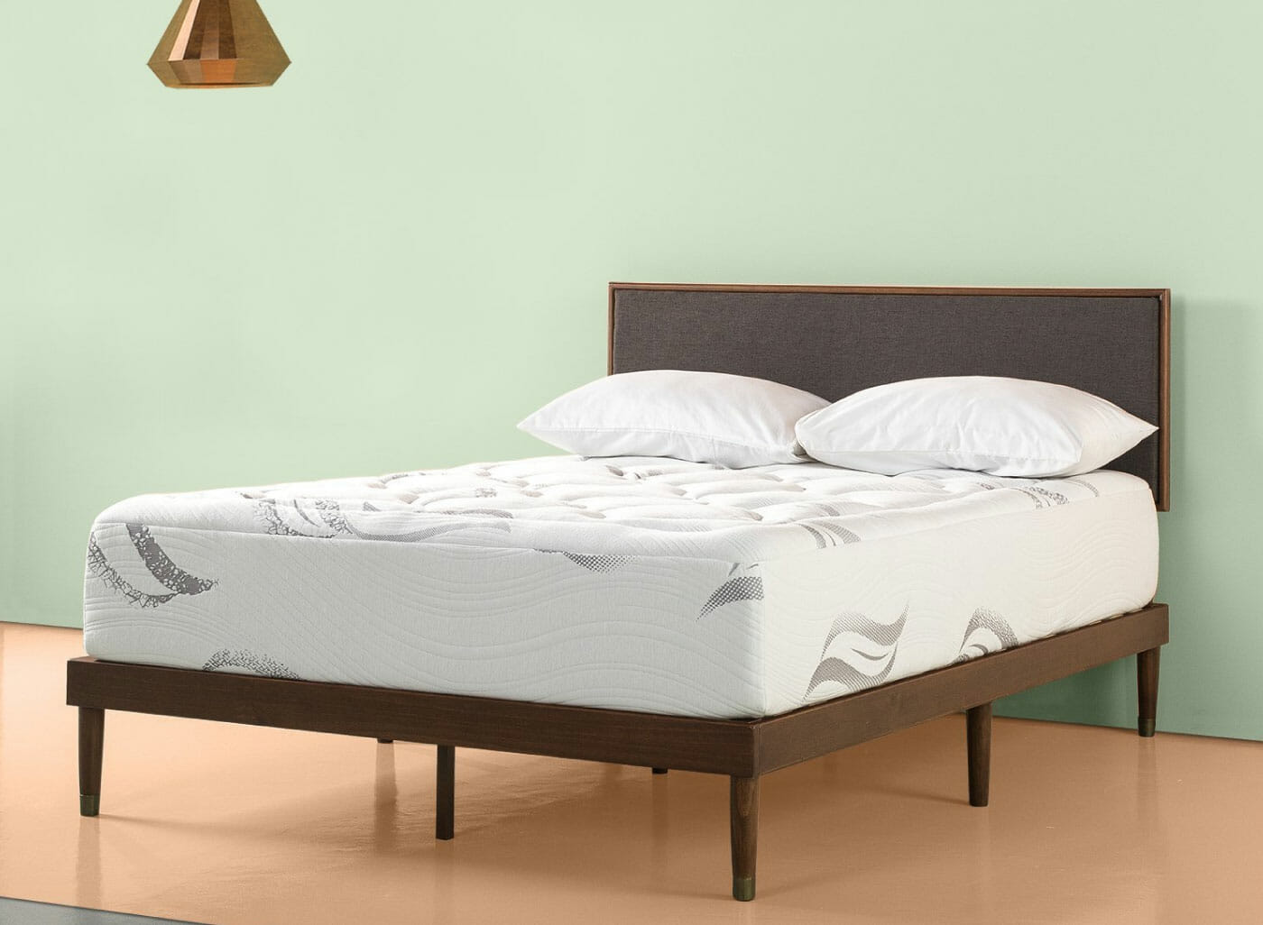 zinus mattress review coil