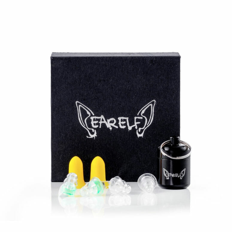 High Fidelity Green Ear Plugs W/Attenuation Filter for Hearing Protection