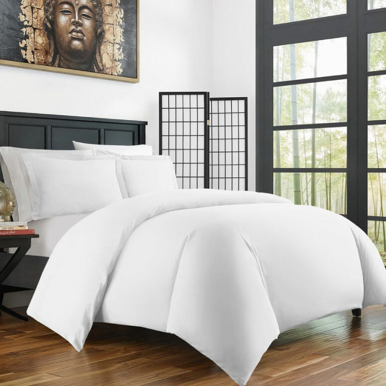 Zen Bamboo Ultra Soft 3-Piece Duvet Cover Set