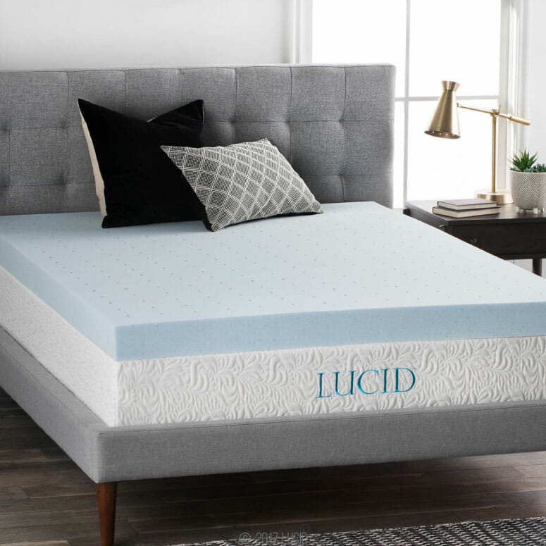 4-Inch Gel Memory Foam Mattress Topper