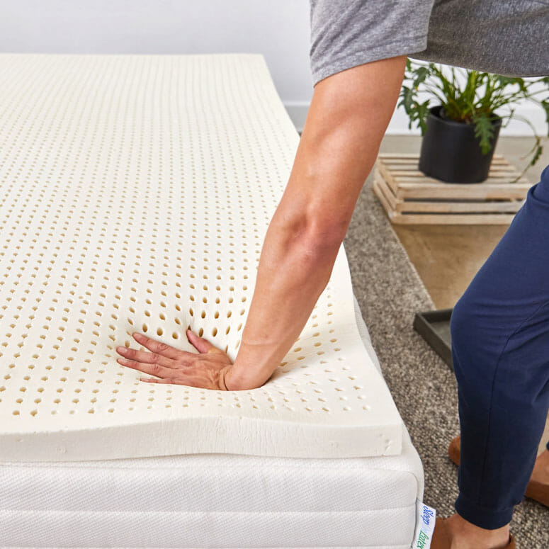 Pure Green Natural Latex Mattress Topper