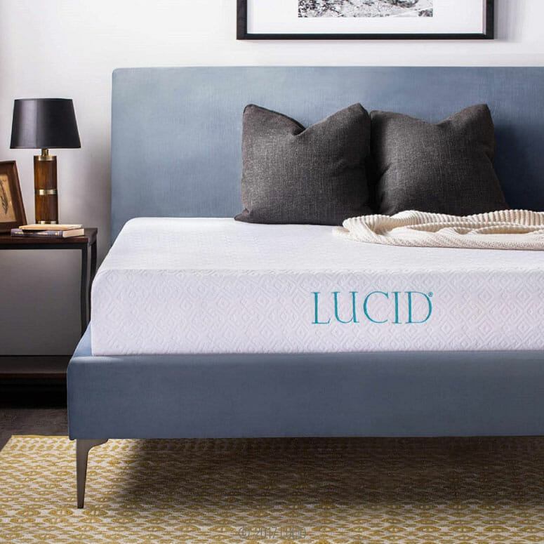 LUCID 10-Inch Gel Memory Foam Mattress