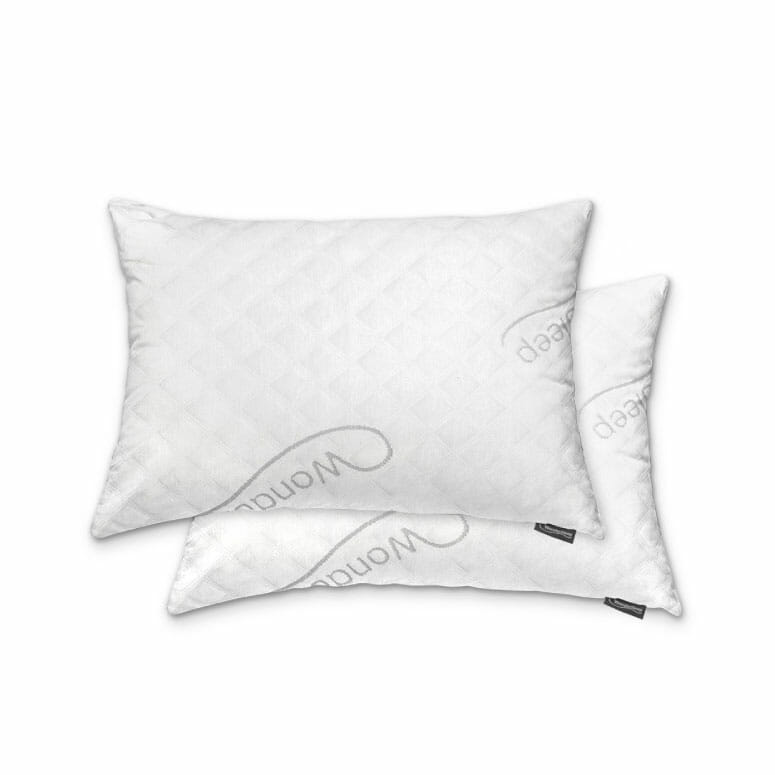 WonderSleep Premium Adjustable Loft-Shredded Hypoallergenic Memory Foam Pillow