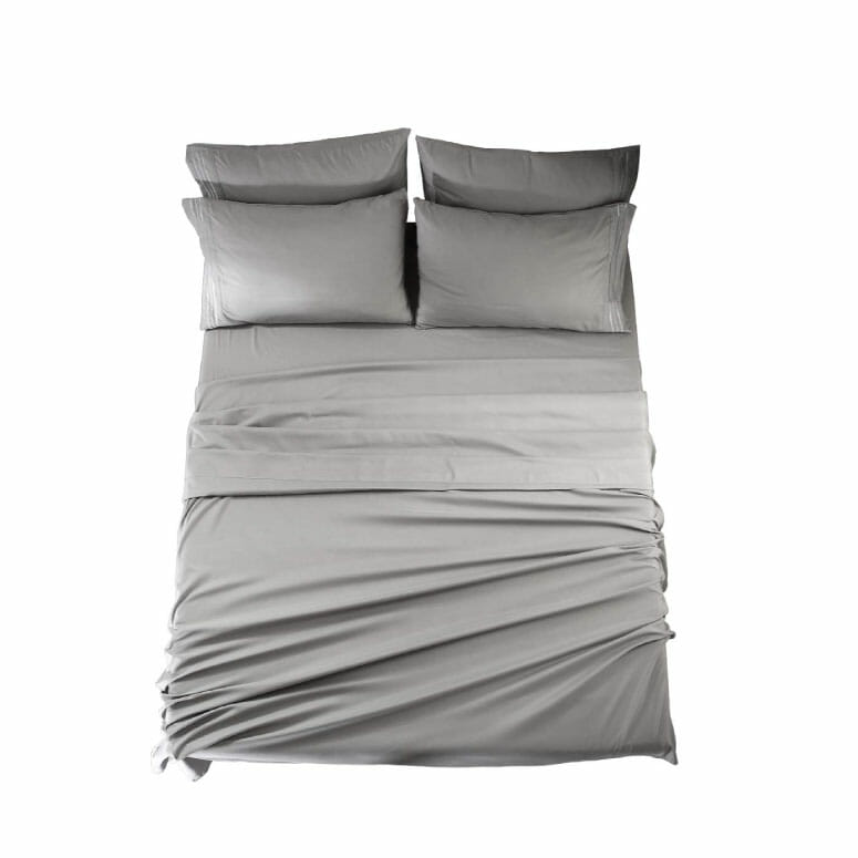 EASELAND Queen Size 6-Piece Bed Sheets Set