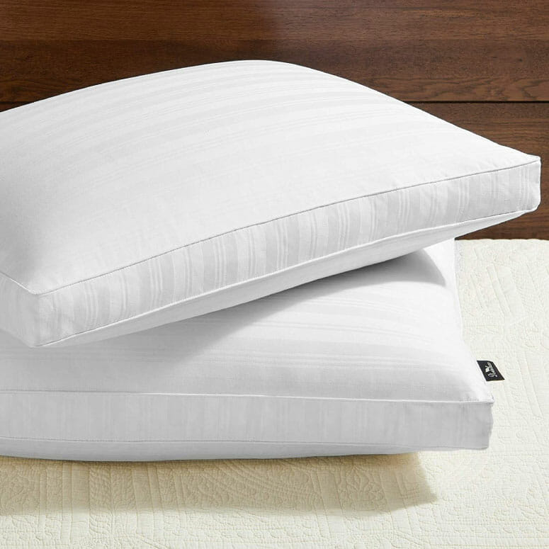 downluxe Goose Feather Down Pillow Gusseted