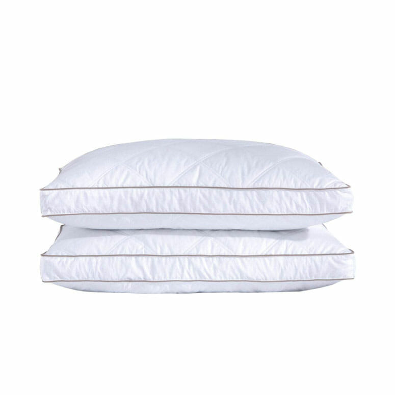 Puredown Natural Goose Down Feather Pillows
