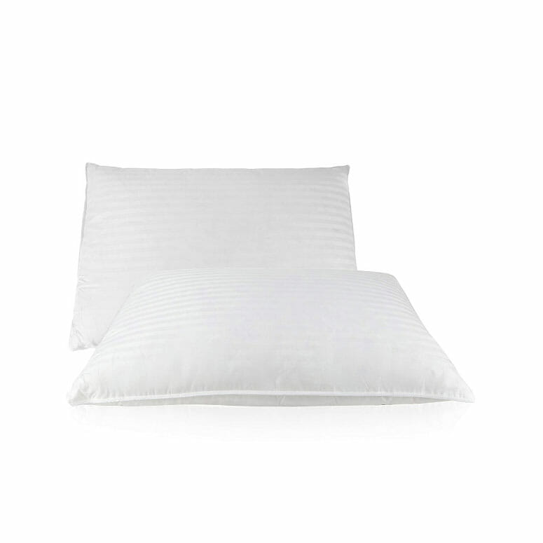 East Coast Bedding 2 Pack Luxury Goose Feather & Down-Filled Pillows