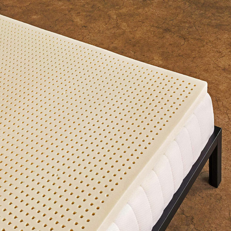 Pure Green 100% Natural Latex Mattress Topper 