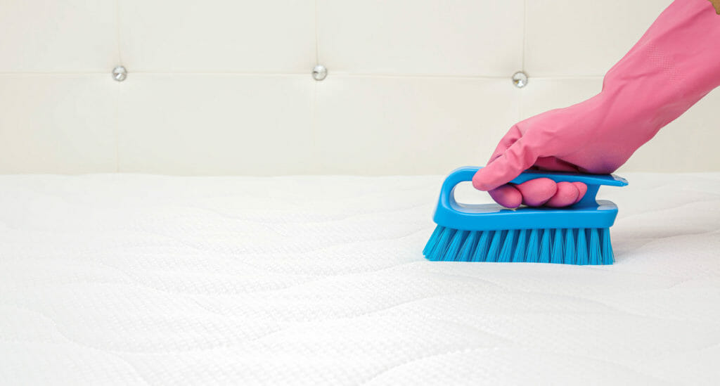 best way to clean old mattress stains