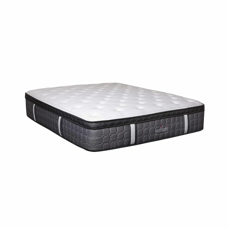 Mattress America Frost 13-Inch Hybrid Pocket Coil Pillow Top Mattress