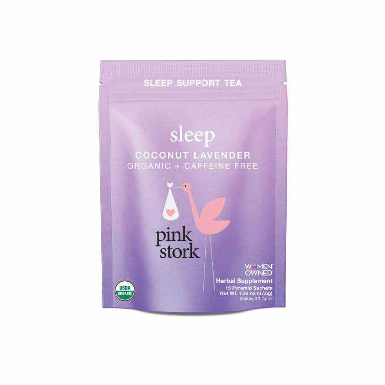 Pink Stork Sleep: Coconut-Lavender Sleep Support Tea