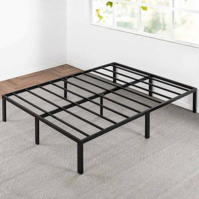Best Price Mattress 14 Inch Metal Platform Bed