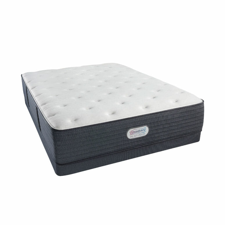 Queen Simmons Beautyrest Platinum Phillipsburg III Plush 13.8 Inch Mattress