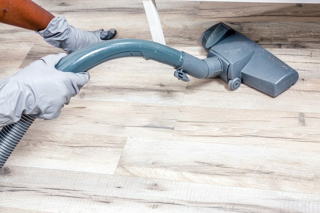 cleaning a mattress - vacuum again