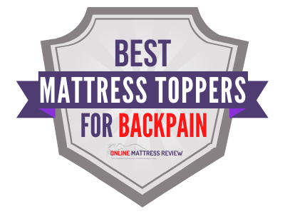 Best Mattress Toppers for Backpain Badge