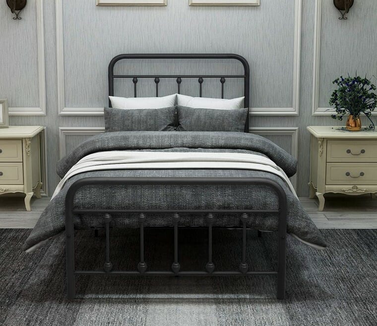 DUMEE Twin Metal Bed Frame