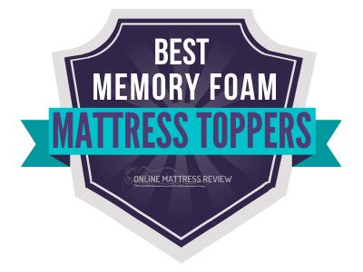Best Memory Foam Mattress Toppers Badge