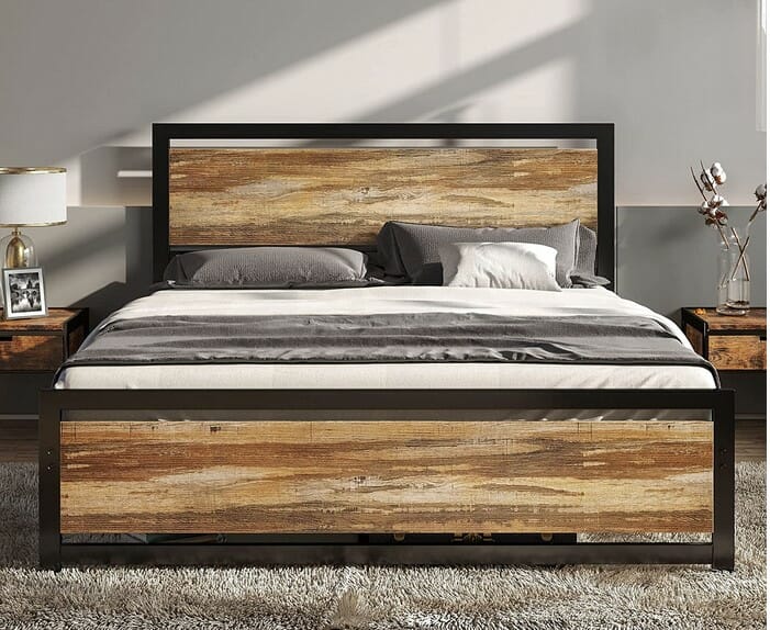 LIKIMIO Full Size Bed Frame