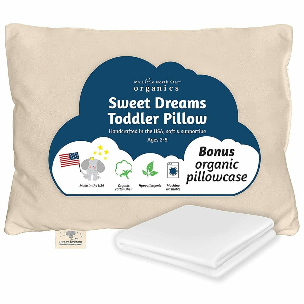 sweet dreams toddler pillow