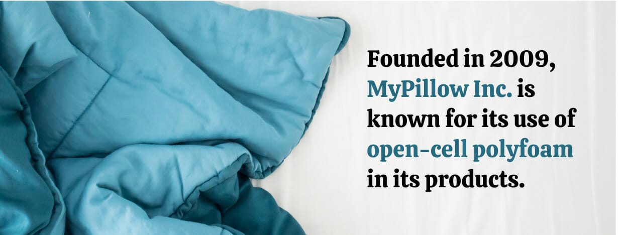 Zinus vs MyPillow fact 2