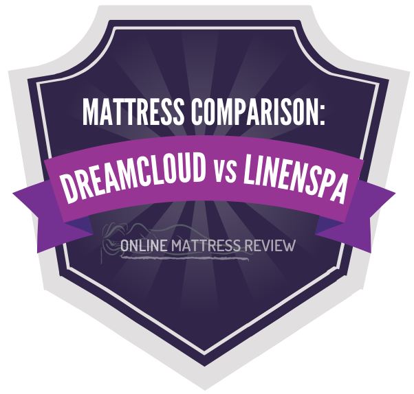 Dreamcloud vs Linenspa badge