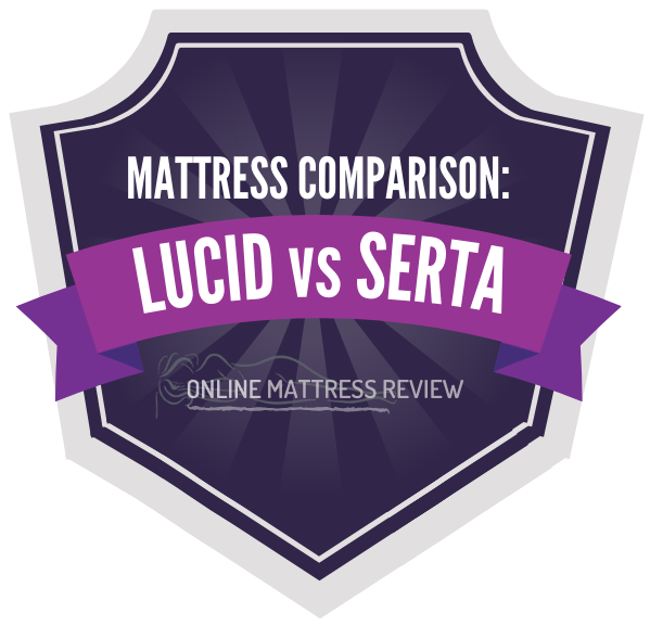 Lucid vs Serta badge