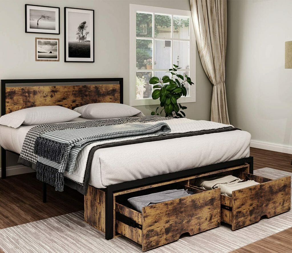 The Best Bed Frames with Drawers 9